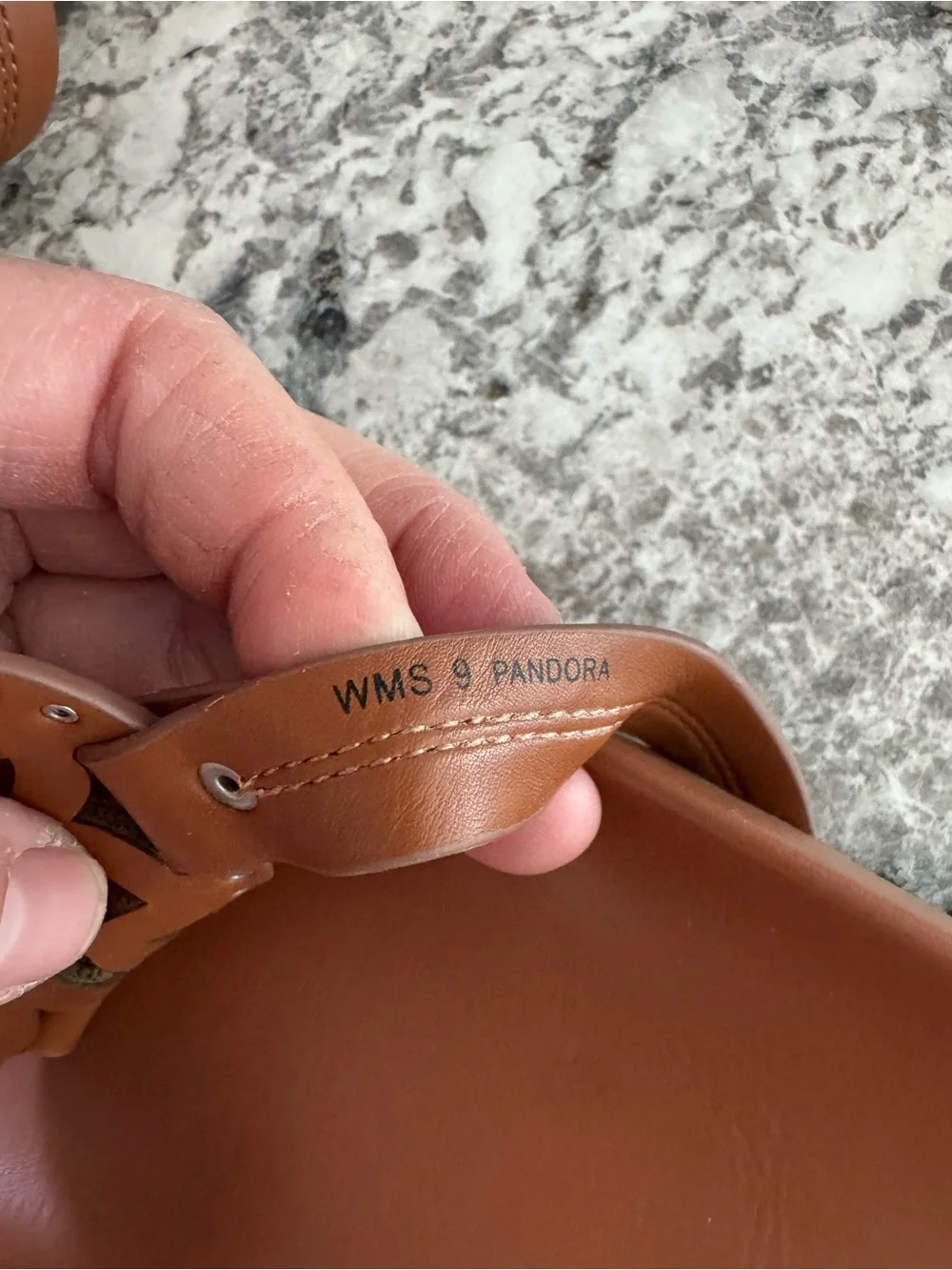 DV by Dolce Vita Tan Cutout Medallion Thong Sandals